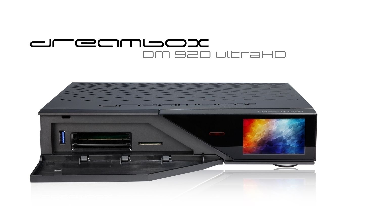 Dreambox DM920 UHD 4K 2x DVB-S2X MultiStream Dual Tuner E2 Linux PVR Receiver