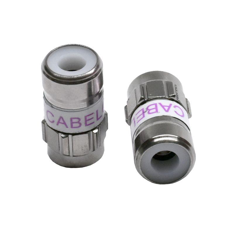 Cabelcon F-59 3.7 Self-Install F-Stecker NiTin