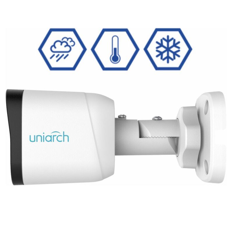 Uniarch IPC-B122-APF28 Bullet IP-Kamera 2MP 4mm 30m Nachtsicht, Außenkamera