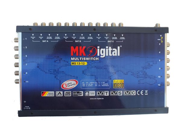MK-Digital MS 13-12 Multischalter mit LED Kontrollleuchte