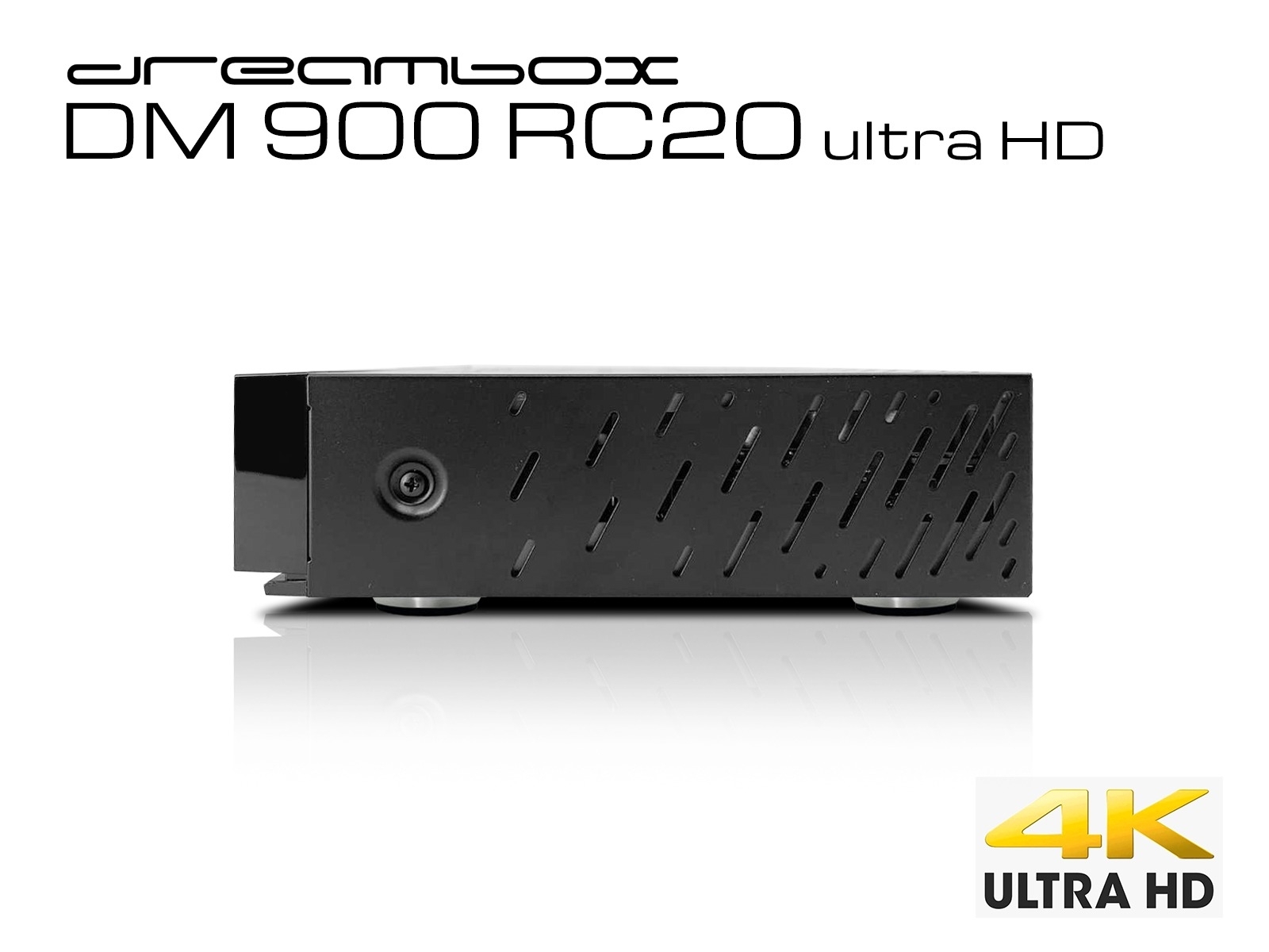 Dreambox DM900 RC20 UHD 4K 2x DVB-S2X / 1x DVB-C/T2 Triple MS Tuner E2 Linux PVR ready Receiver