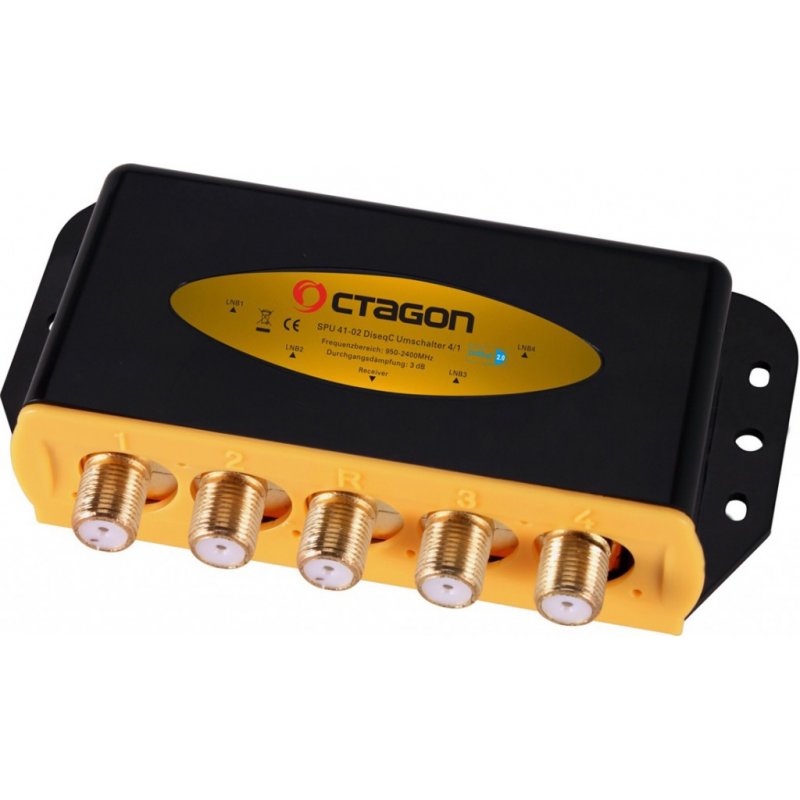 OCTAGON OPTIMA DiSEqC 4/1 ODS 41-02 HQ Gold