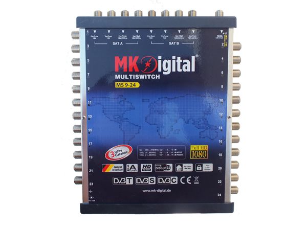 MK-Digital MS 9-24 Multischalter mit LED Kontrollleuchte