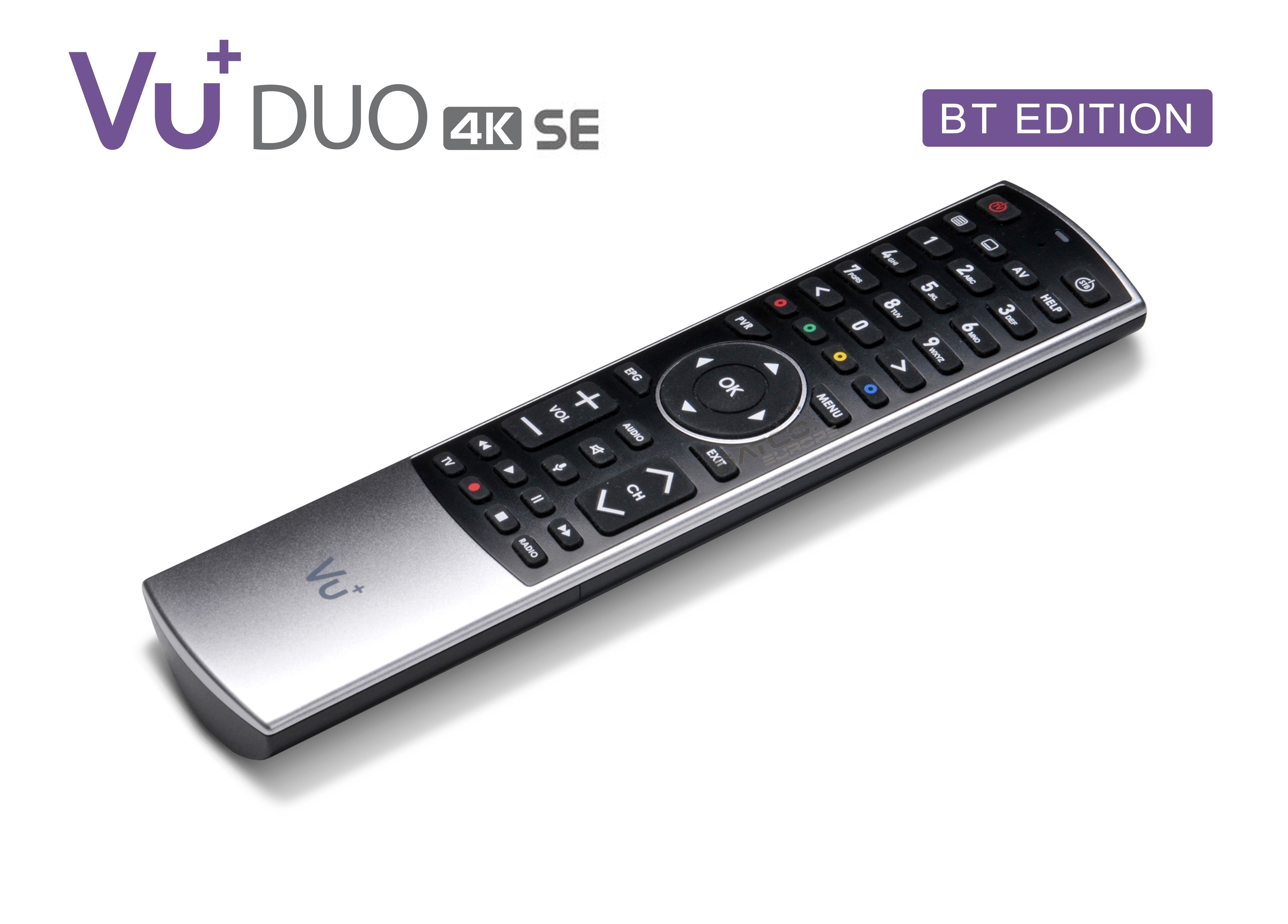 VU+ Duo 4K SE BT 1x DVB-C FBC Tuner PVR Linux Receiver UHD 2160p