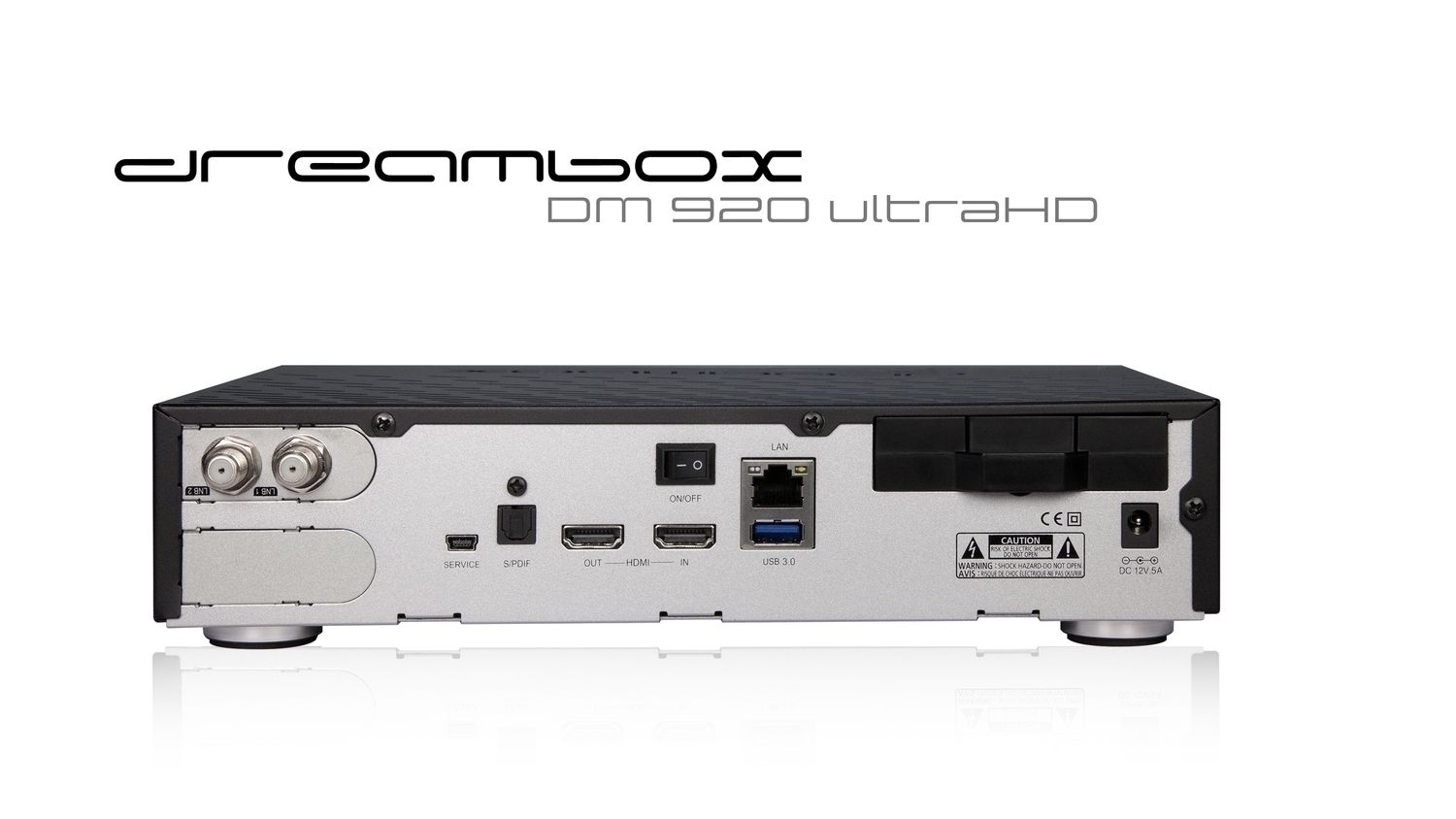Dreambox DM920 UHD 4K 1x DVB-S2 FBC / 1x TripleTuner E2 Linux PVR Receiver