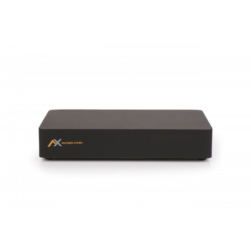 AX MULTIBOX COMBO 4K UHD E2 Linux Receiver mit DVB-S2, DVB-C oder DVB-T2 Tuner
