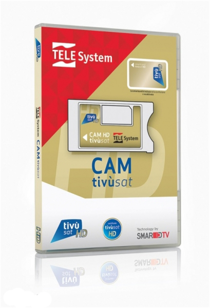 TivuSat Telesystem CI+ Smarcam + Smartcard Gold HD version 4K