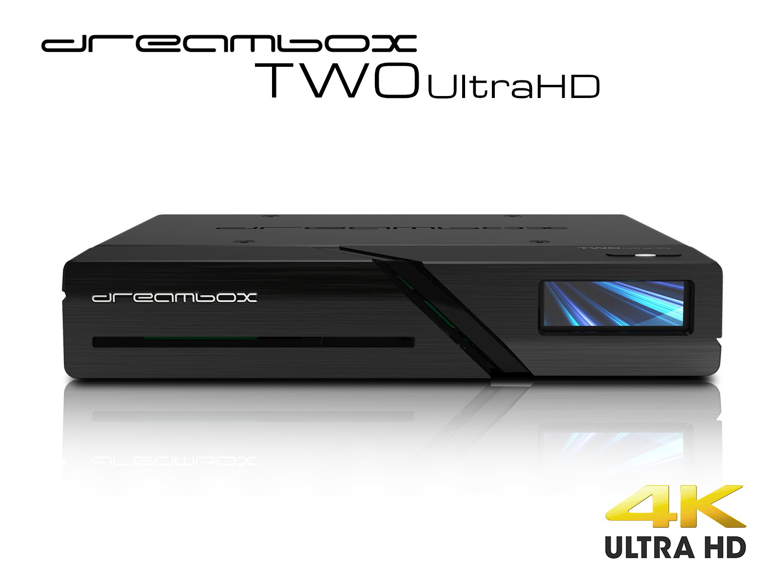 B-Ware Dreambox Two Ultra HD BT 2x DVB-S2X MIS Tuner 4K 2160p E2 Linux Dual Wifi H.265