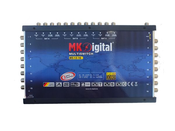 MK-Digital MS 13-16 Multischalter mit LED Kontrollleuchte