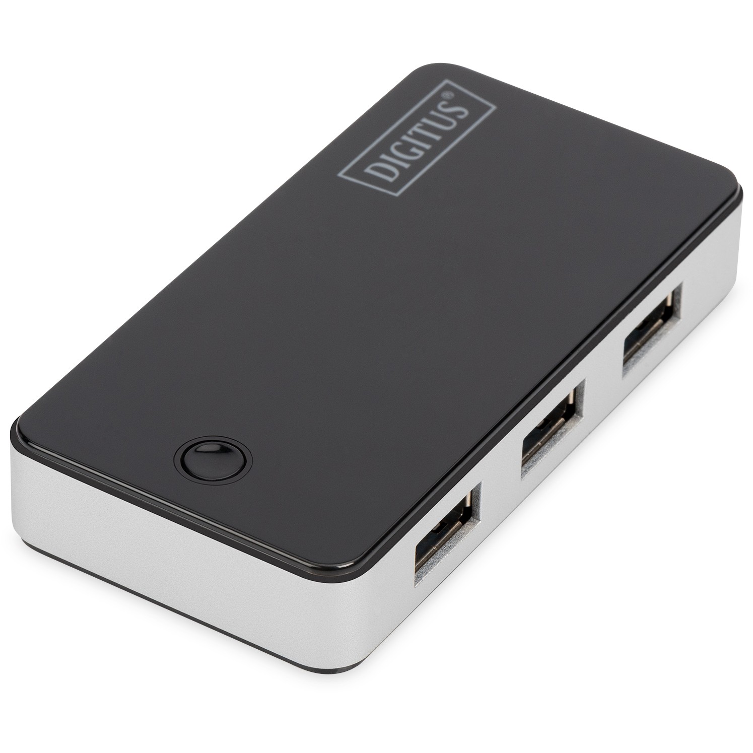 USB3.0 HUB 4Port Digitus aktiv mit Netzteil Black