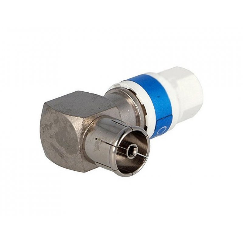 Cabelcon 90-IECF-56 5.1 Self Install Koax-Winkel-Kupplung