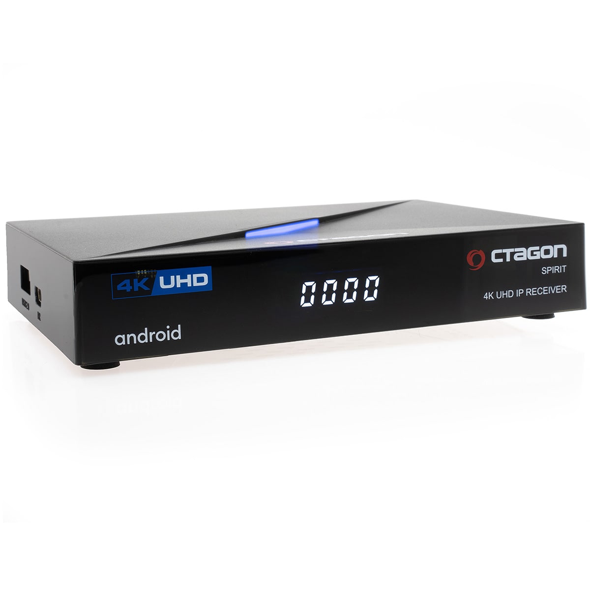 OCTAGON SPIRIT 4K UHD HDR10+ ANDROID TV OTT MEDIA STREAMING BOX 5G WiFi