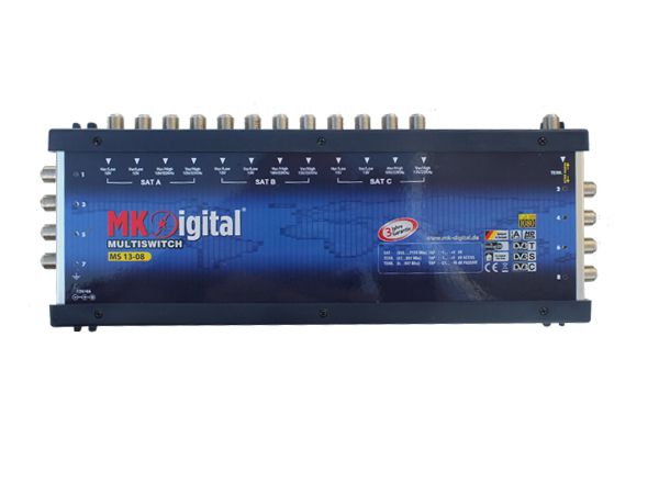 MK-Digital MS 13-08 Multischalter mit LED Kontrollleuchte
