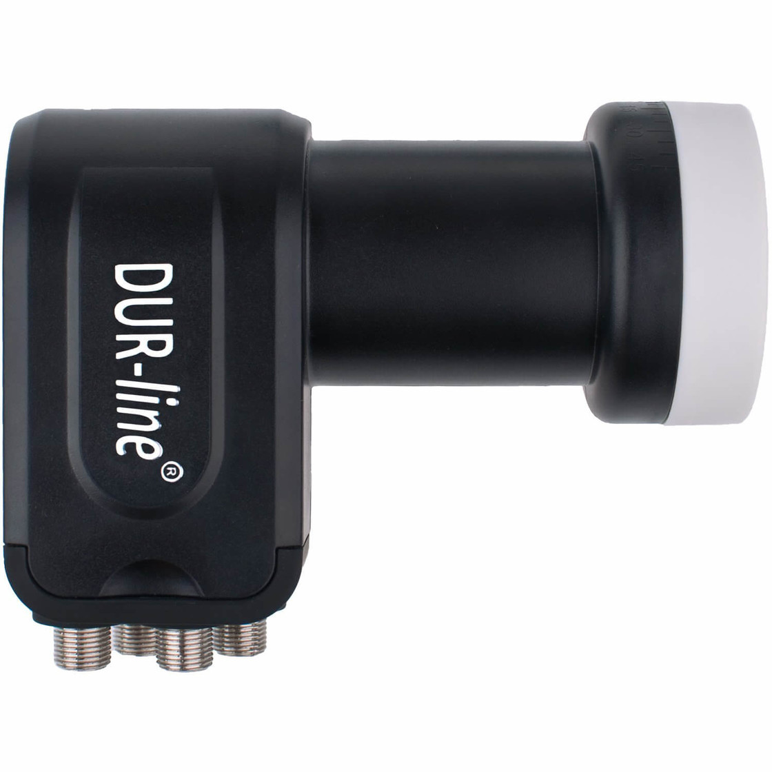 Quad LNB DUR-line Ultra 4 Teilnehmer LTE DECT-Filter black HD Quattro LNB Switch