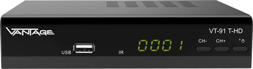 Vantage VT-91 T-HD / Fta DVB-T2 Receiver