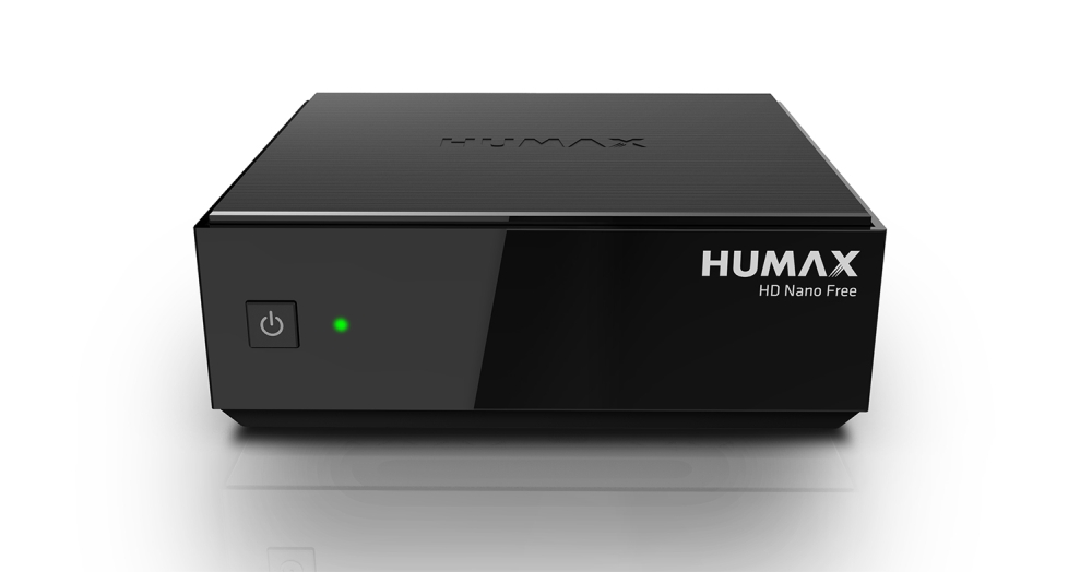 HUMAX HD NANO Free TV Satelliten-Receiver HDMI, Dolby Digital Plus, Unicable schwarz