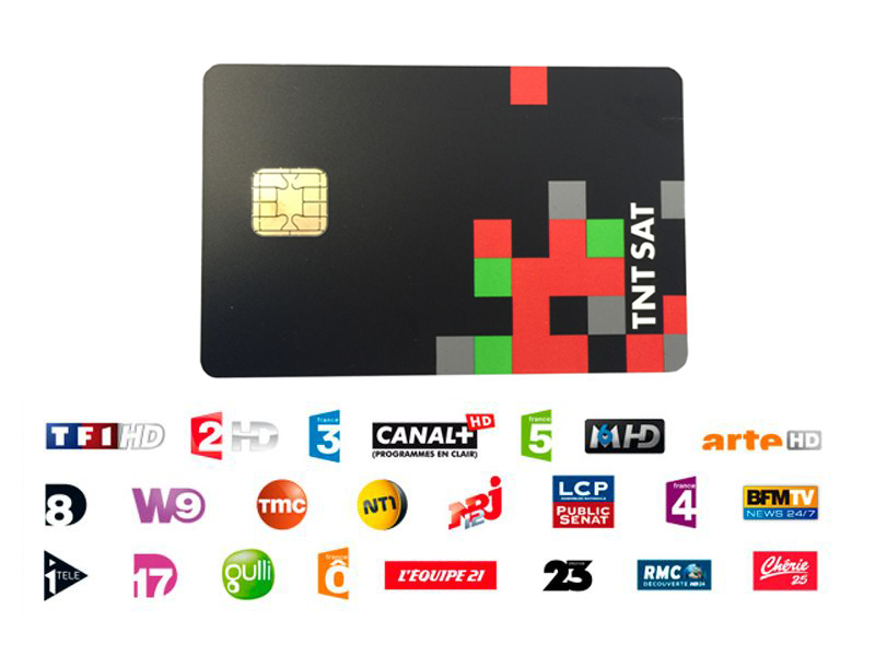 TNTSAT Smartcard HD Viaccess über Astra 19,2° French TV