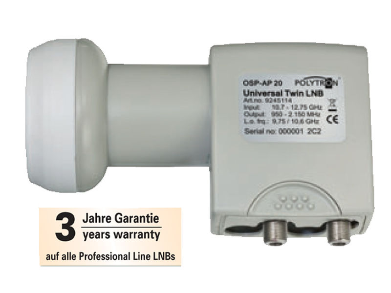 Polytron OSP-AP20 Universal Twin Lnb