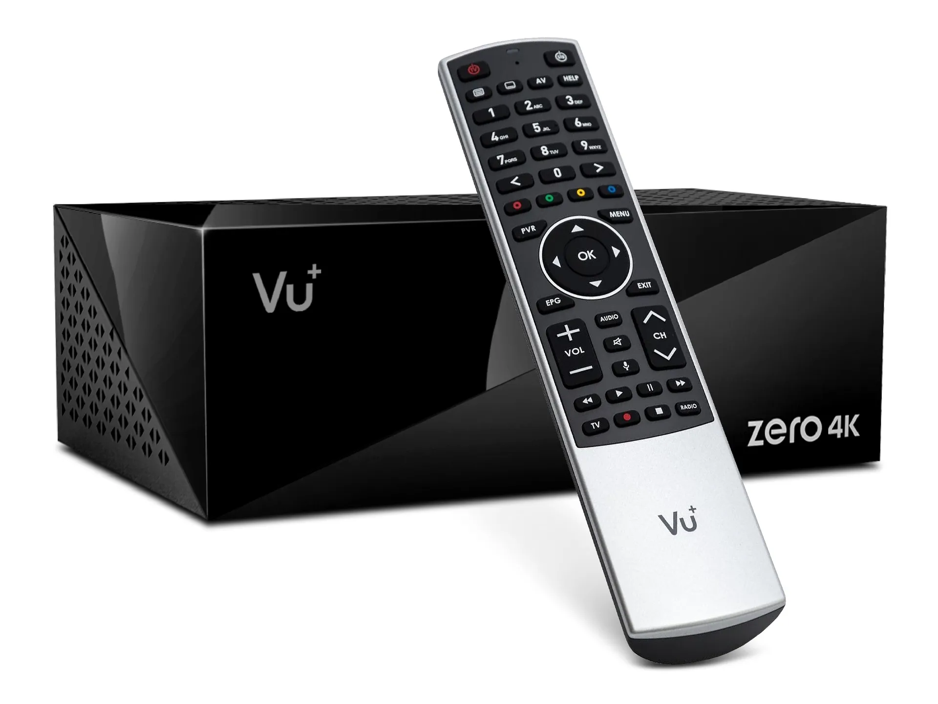 VU+ Zero 4K BT 1x DVB-S2X Multistream Tuner Linux Receiver UHD 2160p