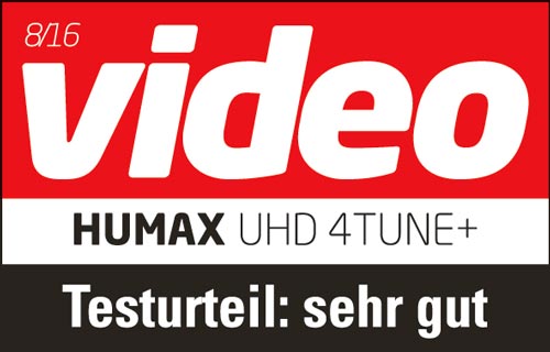 Humax UHD 4tune+ 12 Mon. HD+ + EyeCam