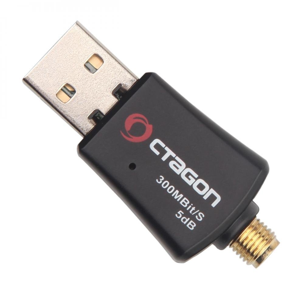 Octagon WL038 Optima WLAN USB Stick 300Mbit/s +5dB Verstärkung