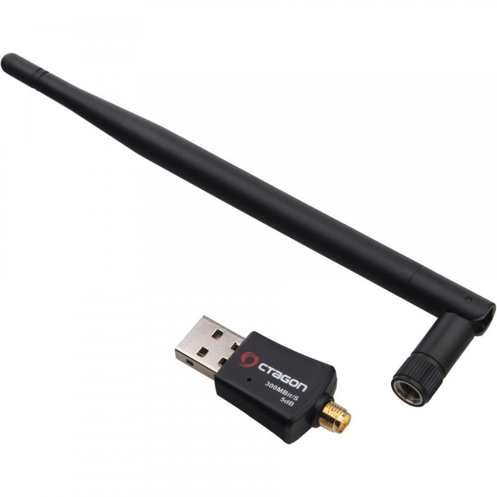 Octagon 300Mbit/s WL038 USB2.0 Wlan Stick mit +5dB Antenne