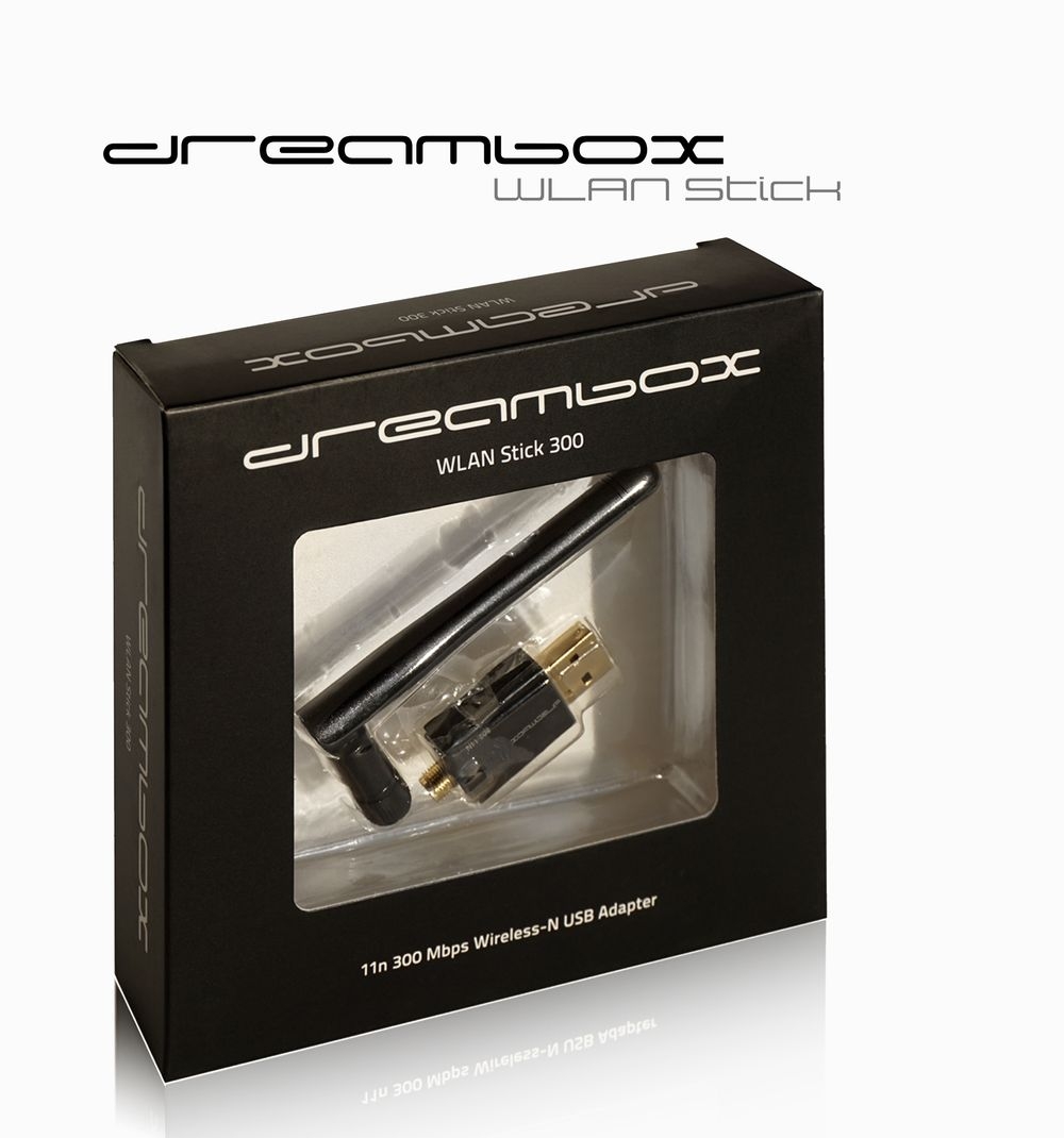 Dreambox Wireless USB Adapter 300 Mbps incl. Antenne