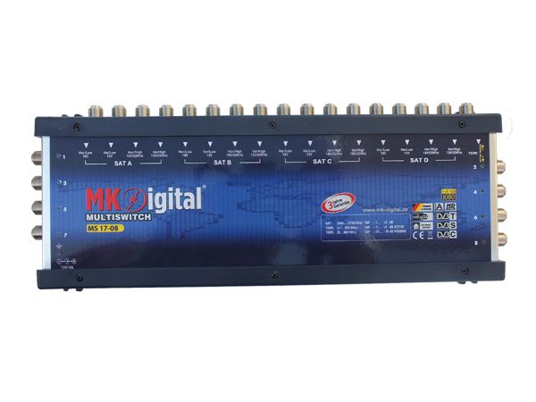 MK-Digital MS 17-08 Multischalter mit LED Kontrollleuchte