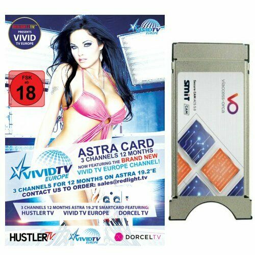 Viaccess Modul Inklusive Astra Erotik Smartcard 5 Sender - Laufzeit 12 Monate