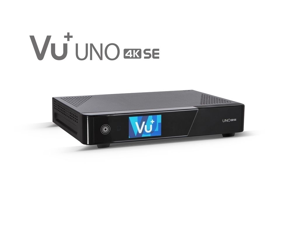 VU+ Uno 4K SE 1x DVB-C FBC Twin Tuner 2TB HDD Linux Receiver UHD 2160p