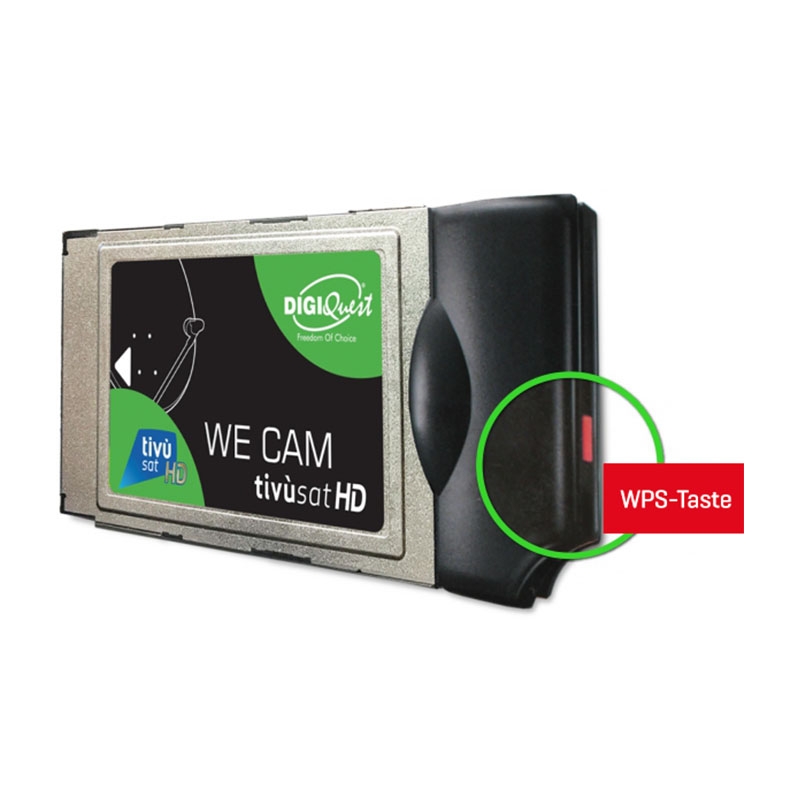 TiVuSat DIGIQuest We CAM SmarCam HD CI+ Modul inkl. TiVuSat Karte Aktiv