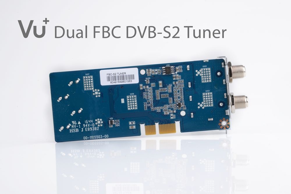 VU+ DVB-S2/S2X FBC Twin Tuner Uno 4K / Ultimo 4K / Duo 4K ( 8 Demodulatoren )