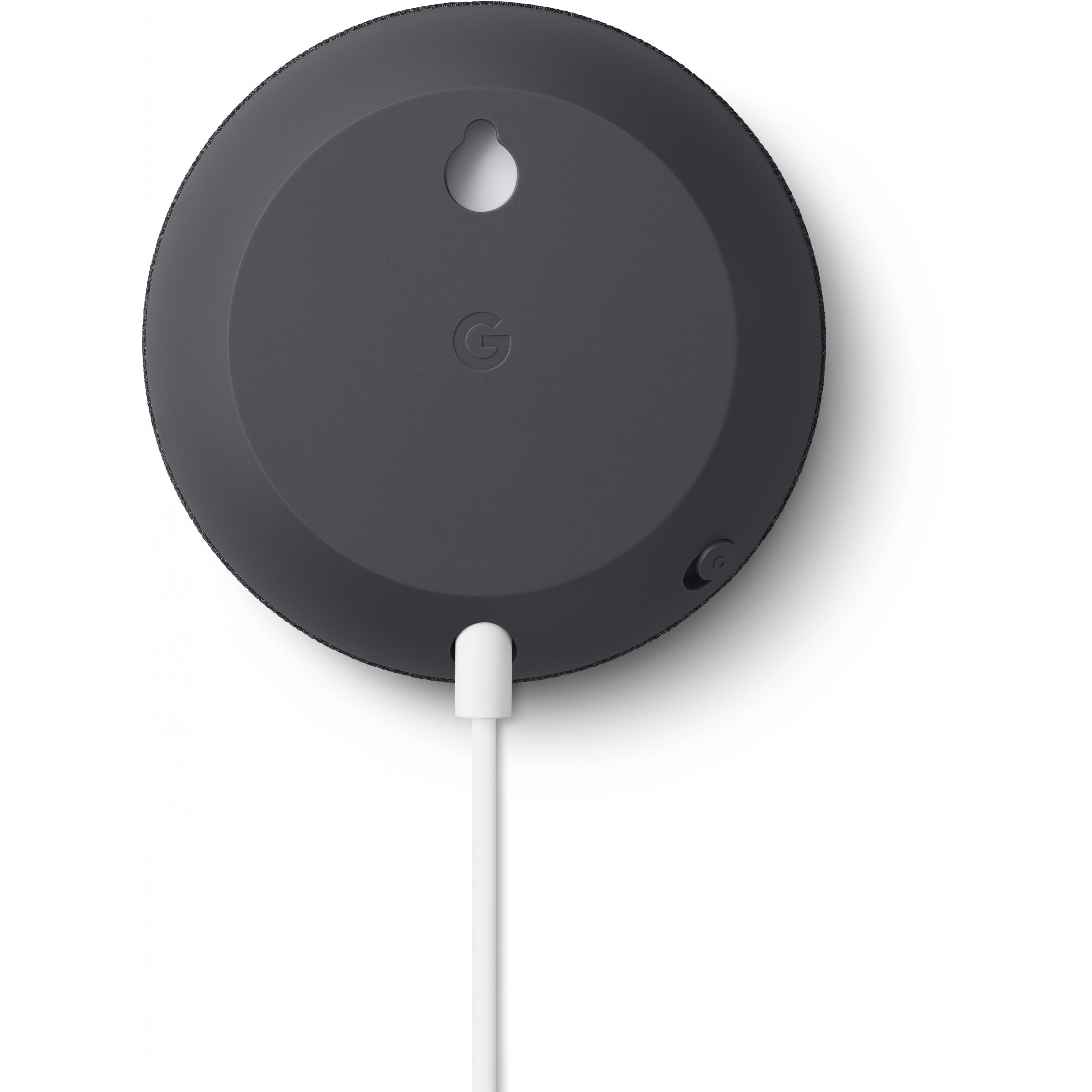 MPGEH Google Nest Mini - Google Assistant , Rund - Anthrazit , Chromecast , Android, IOS, 4cm
